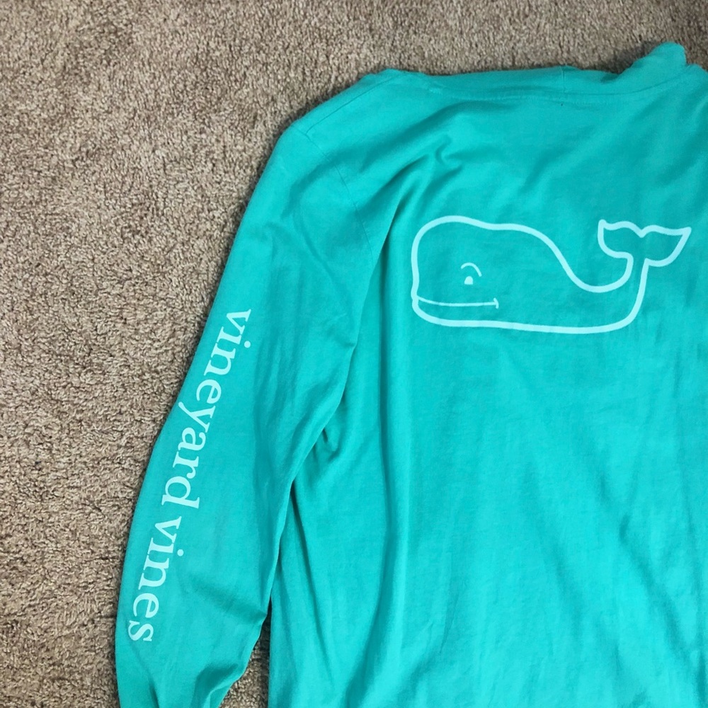 Vineyard Vines Teal Long Sleeve